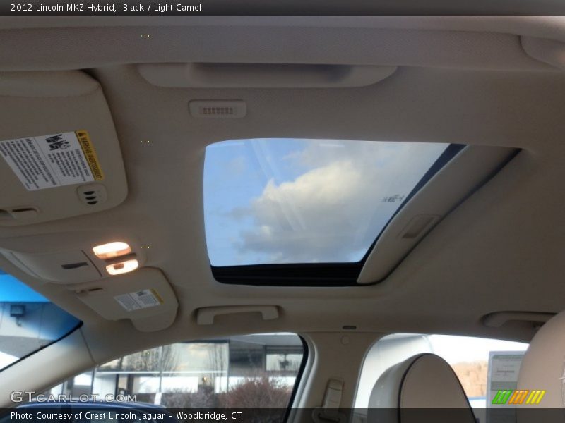 Black / Light Camel 2012 Lincoln MKZ Hybrid