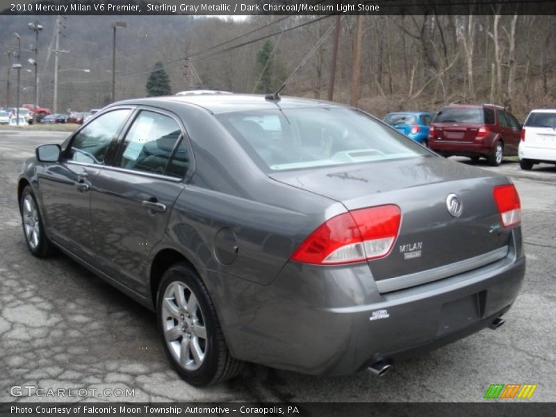 Sterling Gray Metallic / Dark Charcoal/Medium Light Stone 2010 Mercury Milan V6 Premier