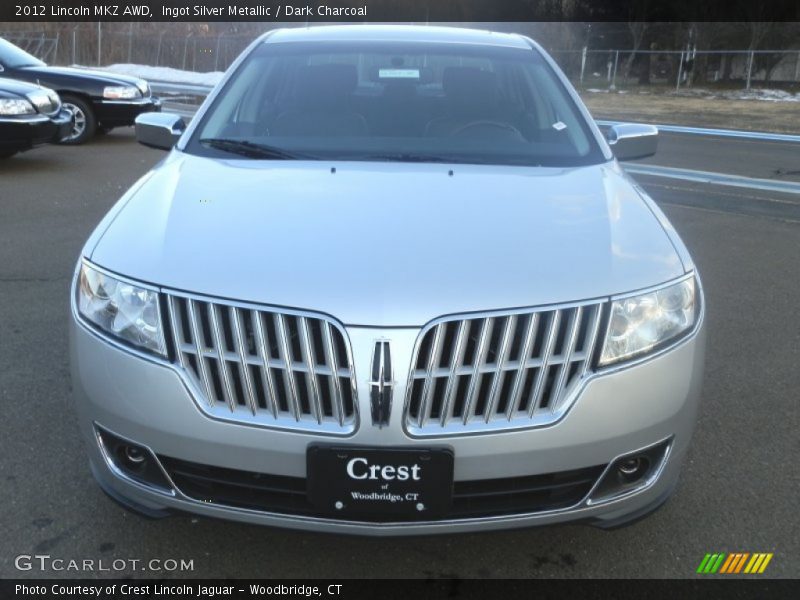 Ingot Silver Metallic / Dark Charcoal 2012 Lincoln MKZ AWD