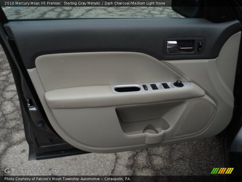 Sterling Gray Metallic / Dark Charcoal/Medium Light Stone 2010 Mercury Milan V6 Premier
