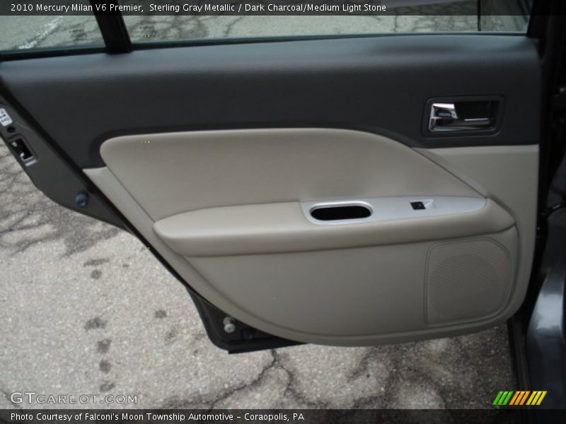 Sterling Gray Metallic / Dark Charcoal/Medium Light Stone 2010 Mercury Milan V6 Premier