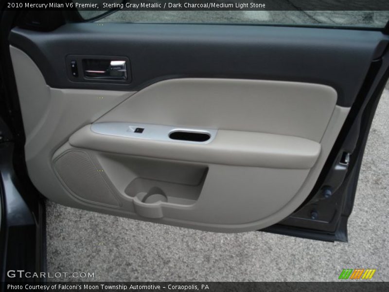 Sterling Gray Metallic / Dark Charcoal/Medium Light Stone 2010 Mercury Milan V6 Premier