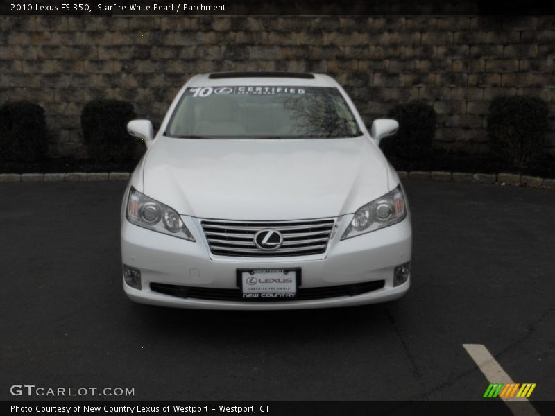 Starfire White Pearl / Parchment 2010 Lexus ES 350