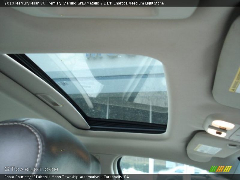 Sterling Gray Metallic / Dark Charcoal/Medium Light Stone 2010 Mercury Milan V6 Premier