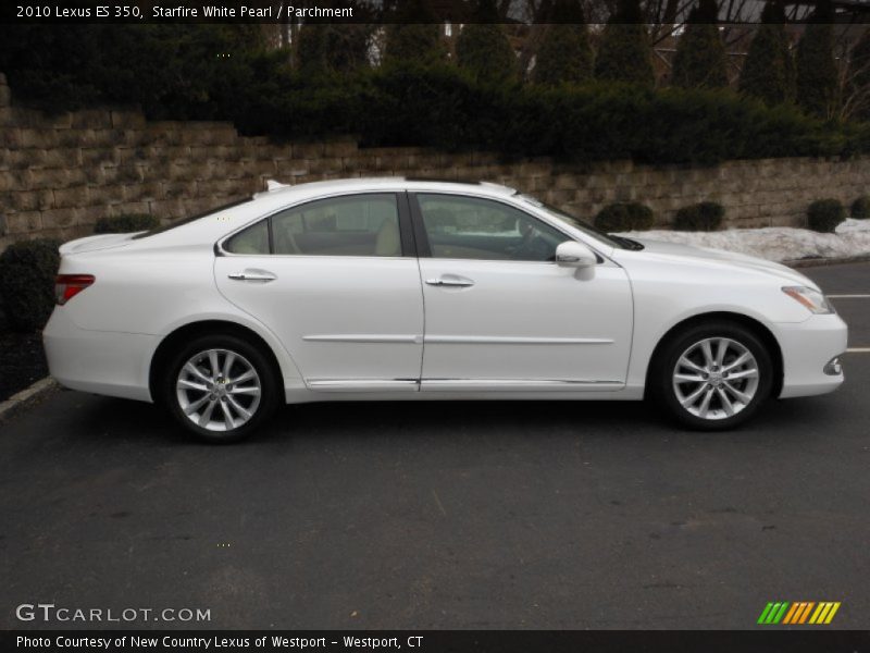 Starfire White Pearl / Parchment 2010 Lexus ES 350