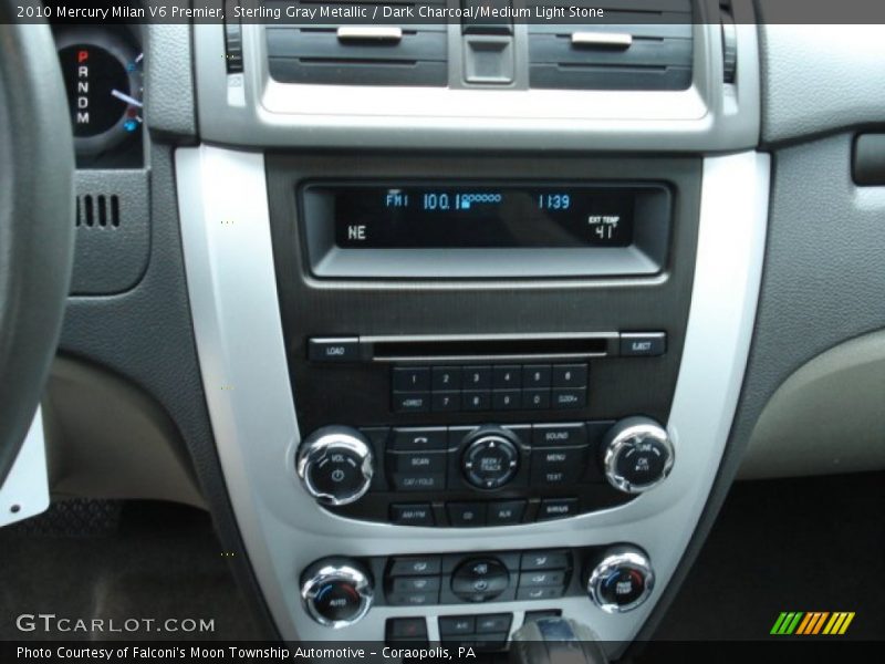 Sterling Gray Metallic / Dark Charcoal/Medium Light Stone 2010 Mercury Milan V6 Premier