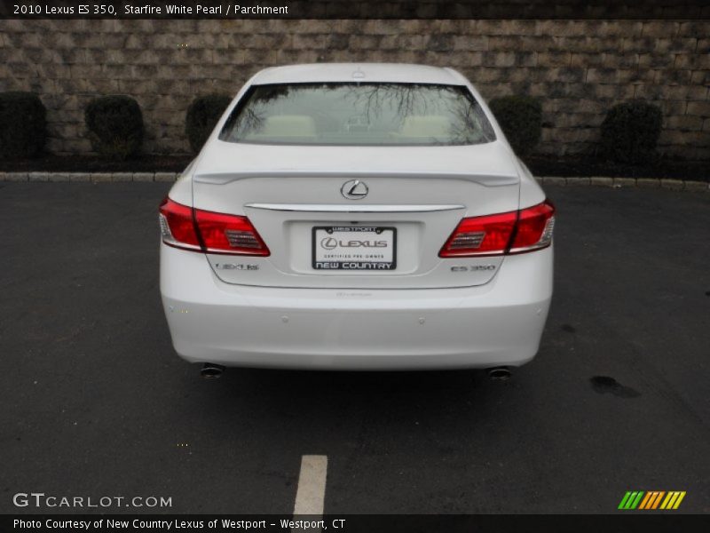 Starfire White Pearl / Parchment 2010 Lexus ES 350