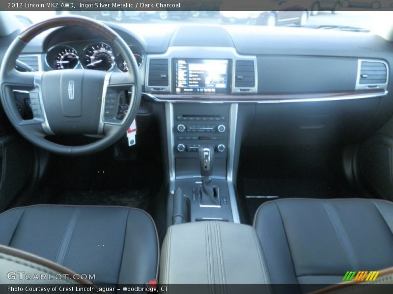 Ingot Silver Metallic / Dark Charcoal 2012 Lincoln MKZ AWD