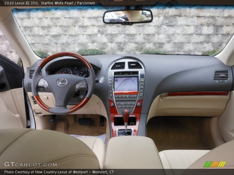 Starfire White Pearl / Parchment 2010 Lexus ES 350