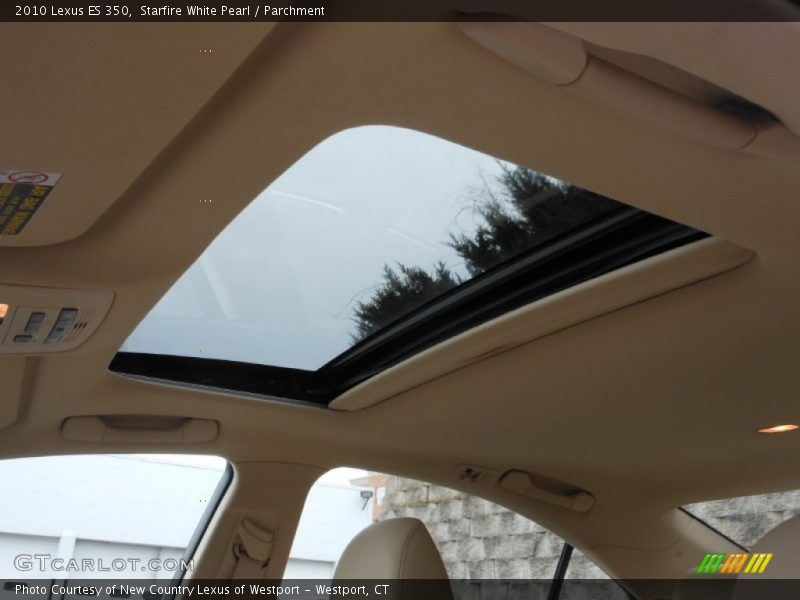 Starfire White Pearl / Parchment 2010 Lexus ES 350