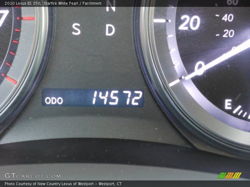 Starfire White Pearl / Parchment 2010 Lexus ES 350