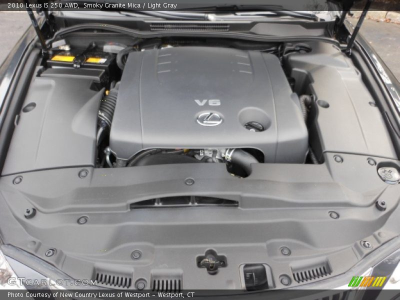 Smoky Granite Mica / Light Gray 2010 Lexus IS 250 AWD
