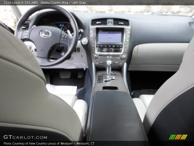 Smoky Granite Mica / Light Gray 2010 Lexus IS 250 AWD
