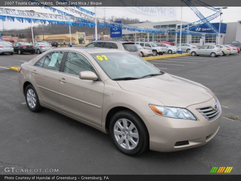 Desert Sand Mica / Bisque 2007 Toyota Camry Hybrid