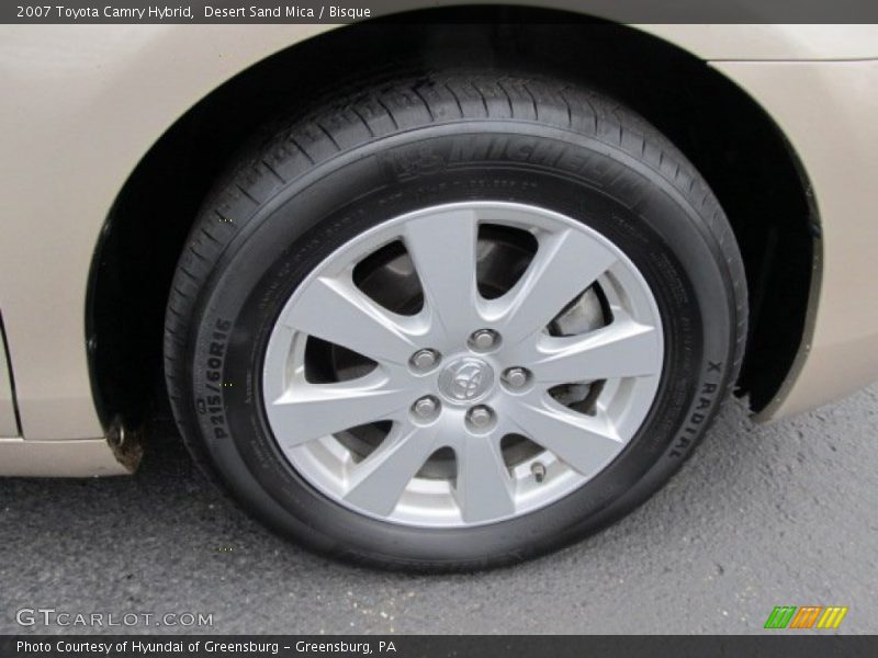 Desert Sand Mica / Bisque 2007 Toyota Camry Hybrid