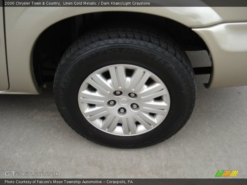 Linen Gold Metallic / Dark Khaki/Light Graystone 2006 Chrysler Town & Country