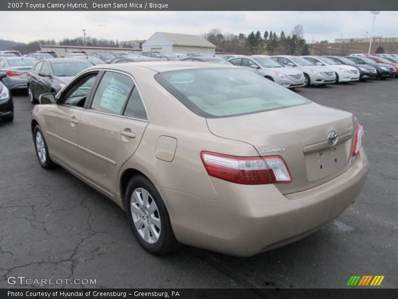 Desert Sand Mica / Bisque 2007 Toyota Camry Hybrid