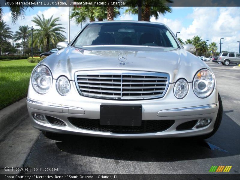 Brilliant Silver Metallic / Charcoal 2006 Mercedes-Benz E 350 Sedan