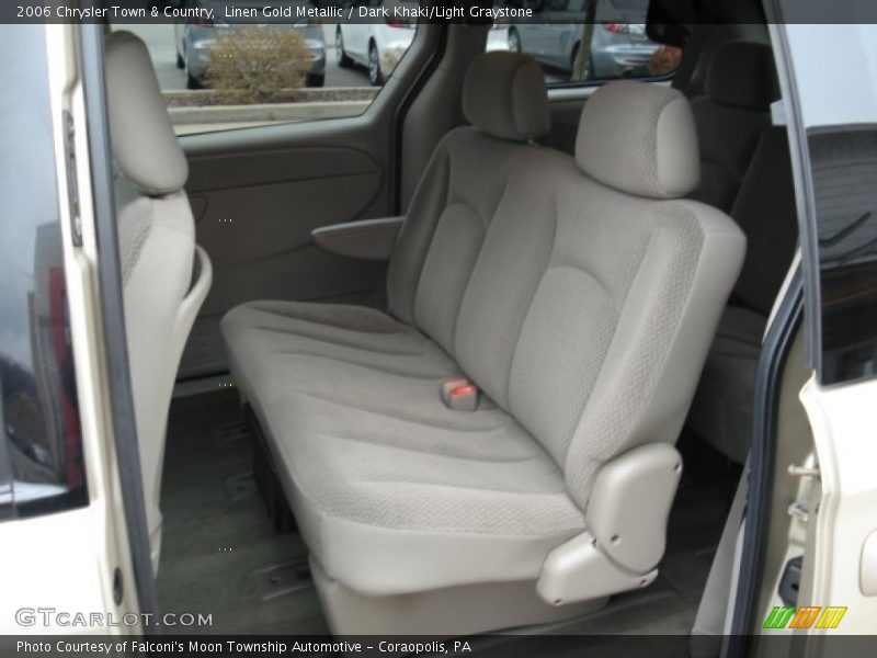 Linen Gold Metallic / Dark Khaki/Light Graystone 2006 Chrysler Town & Country
