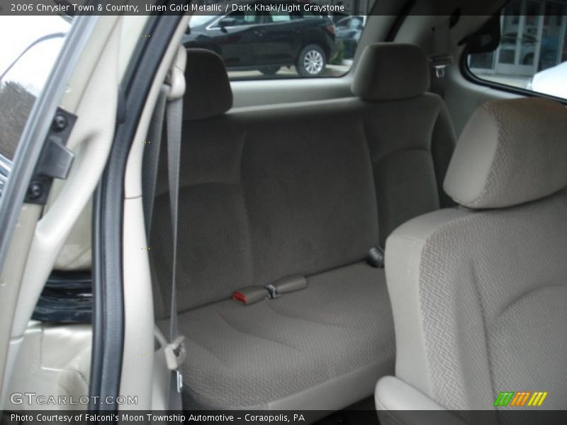 Linen Gold Metallic / Dark Khaki/Light Graystone 2006 Chrysler Town & Country