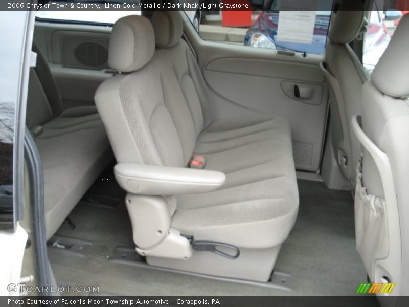 Linen Gold Metallic / Dark Khaki/Light Graystone 2006 Chrysler Town & Country