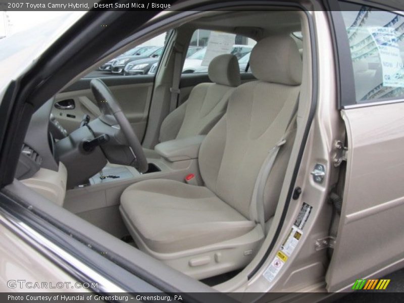 Desert Sand Mica / Bisque 2007 Toyota Camry Hybrid