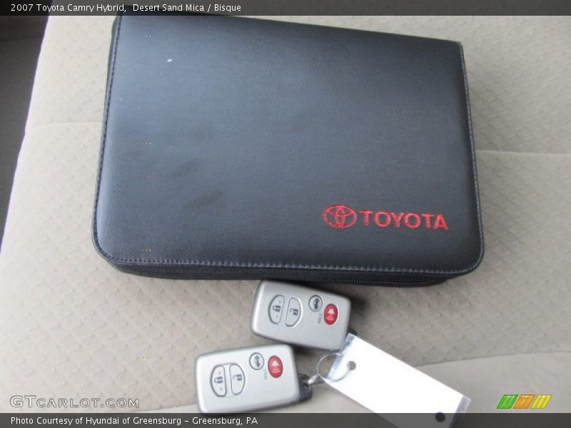 Desert Sand Mica / Bisque 2007 Toyota Camry Hybrid