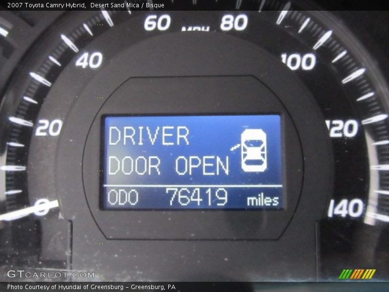 Desert Sand Mica / Bisque 2007 Toyota Camry Hybrid