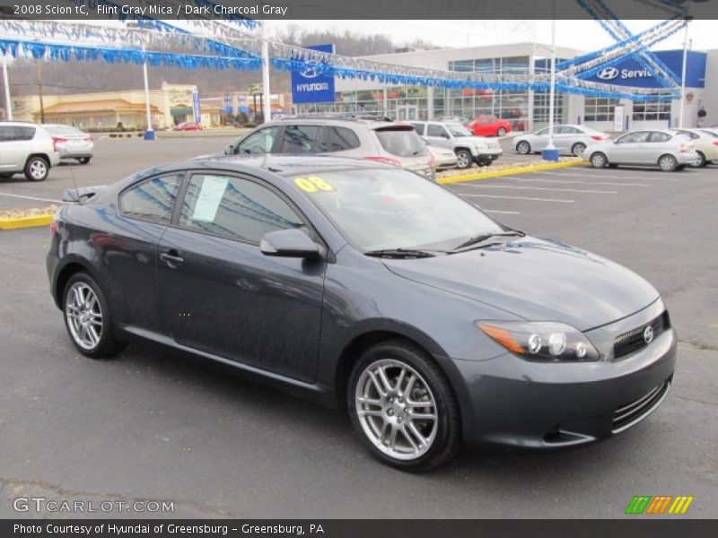 Flint Gray Mica / Dark Charcoal Gray 2008 Scion tC