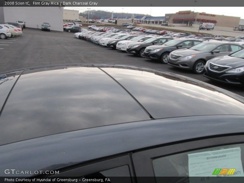Flint Gray Mica / Dark Charcoal Gray 2008 Scion tC