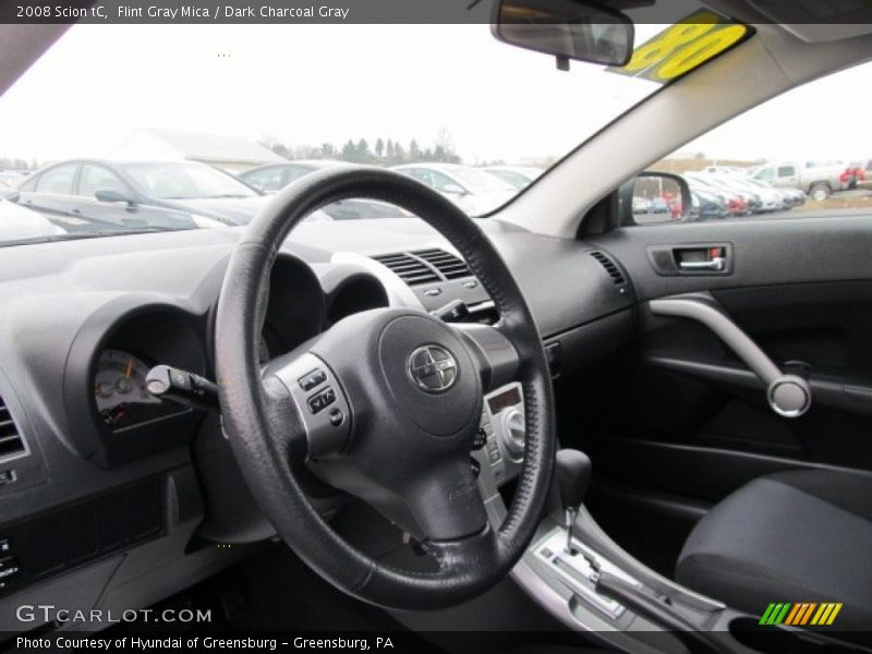 Flint Gray Mica / Dark Charcoal Gray 2008 Scion tC