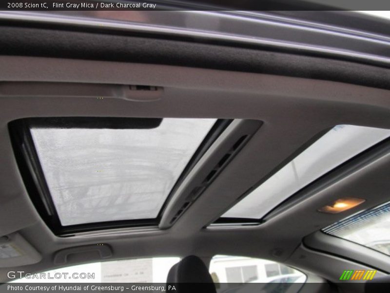 Sunroof of 2008 tC 