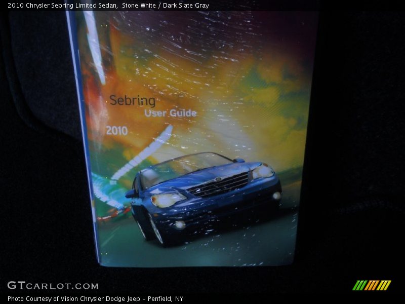 Stone White / Dark Slate Gray 2010 Chrysler Sebring Limited Sedan
