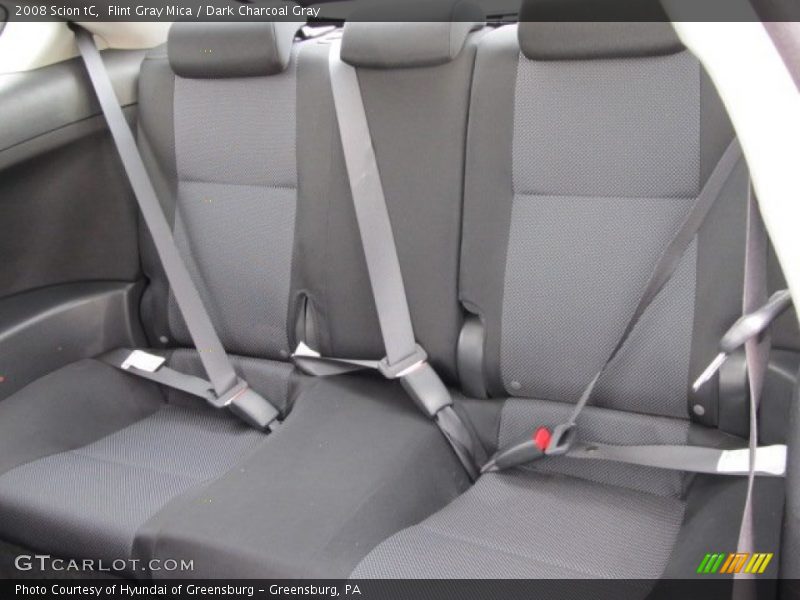 Rear Seat of 2008 tC 