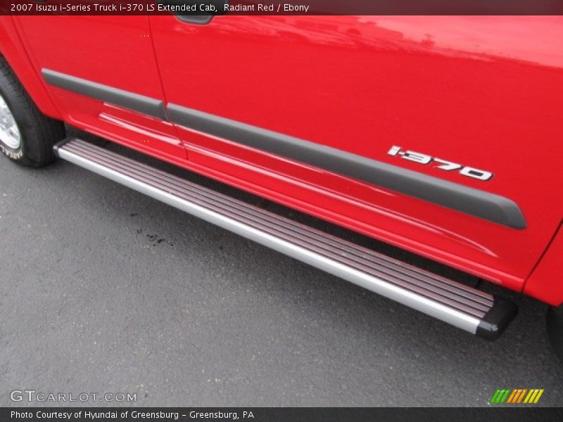 Radiant Red / Ebony 2007 Isuzu i-Series Truck i-370 LS Extended Cab