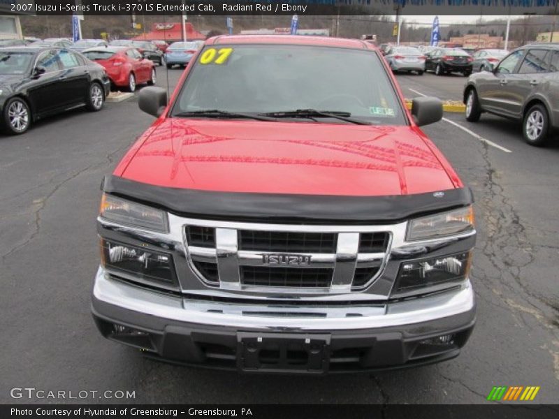 Radiant Red / Ebony 2007 Isuzu i-Series Truck i-370 LS Extended Cab