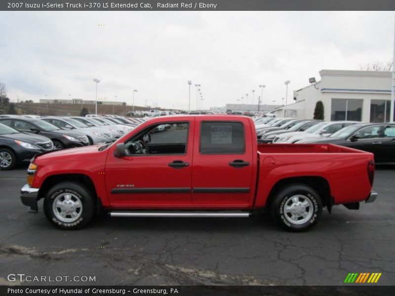 Radiant Red / Ebony 2007 Isuzu i-Series Truck i-370 LS Extended Cab