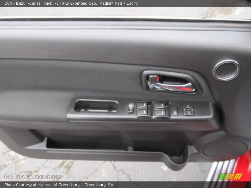 Radiant Red / Ebony 2007 Isuzu i-Series Truck i-370 LS Extended Cab
