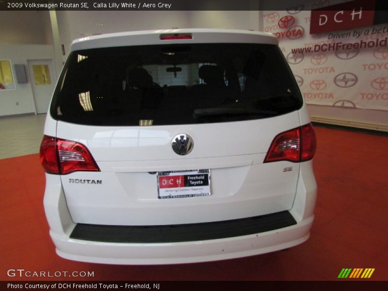 Calla Lilly White / Aero Grey 2009 Volkswagen Routan SE