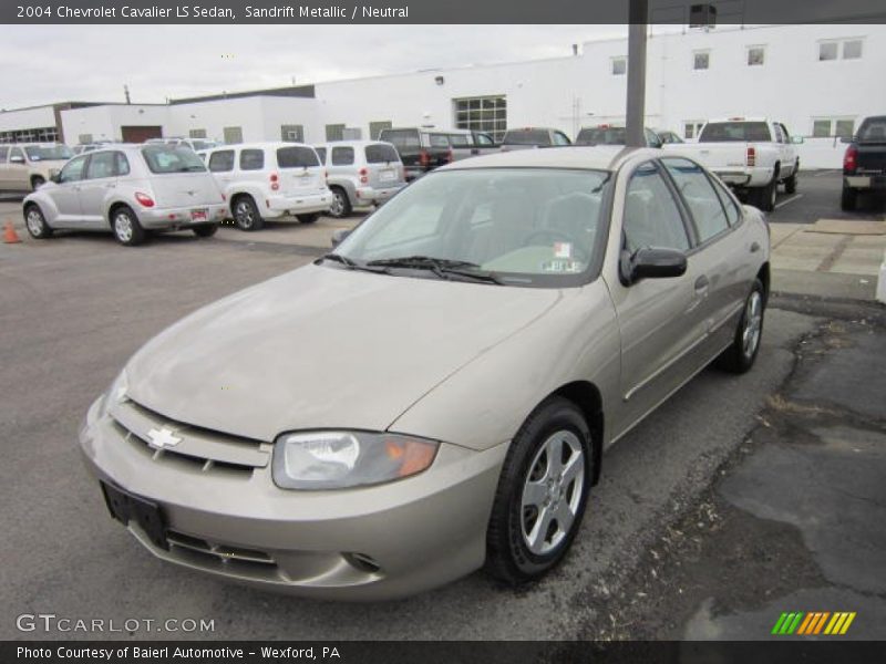 Sandrift Metallic / Neutral 2004 Chevrolet Cavalier LS Sedan