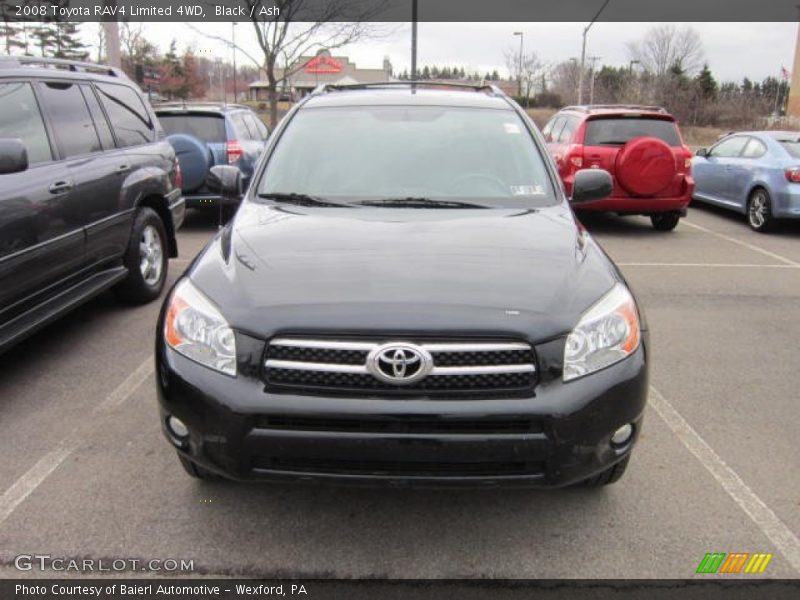 Black / Ash 2008 Toyota RAV4 Limited 4WD