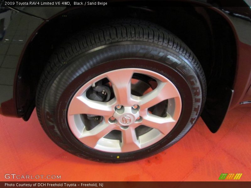 Black / Sand Beige 2009 Toyota RAV4 Limited V6 4WD