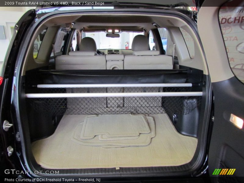 Black / Sand Beige 2009 Toyota RAV4 Limited V6 4WD