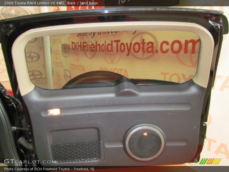 Black / Sand Beige 2009 Toyota RAV4 Limited V6 4WD
