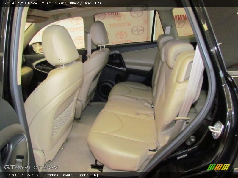 Black / Sand Beige 2009 Toyota RAV4 Limited V6 4WD