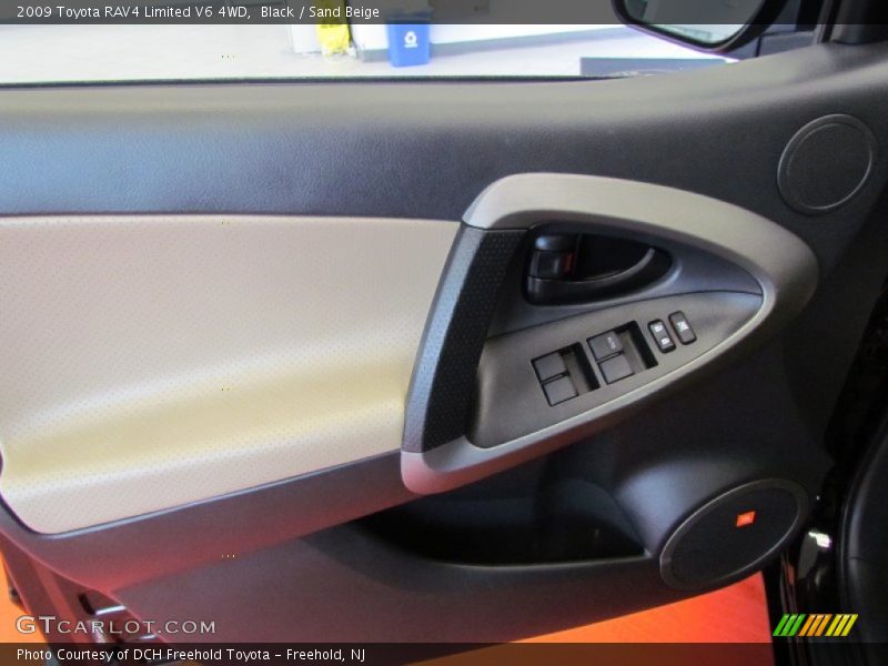 Black / Sand Beige 2009 Toyota RAV4 Limited V6 4WD