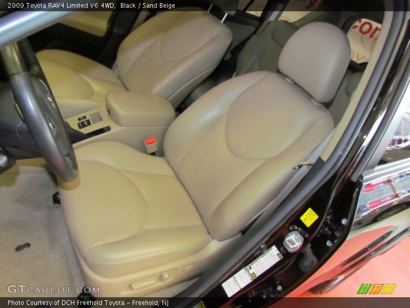 Black / Sand Beige 2009 Toyota RAV4 Limited V6 4WD