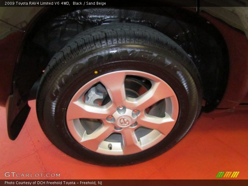 Black / Sand Beige 2009 Toyota RAV4 Limited V6 4WD
