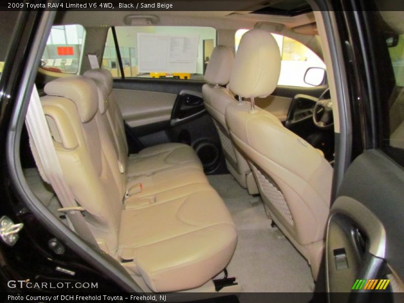 Black / Sand Beige 2009 Toyota RAV4 Limited V6 4WD