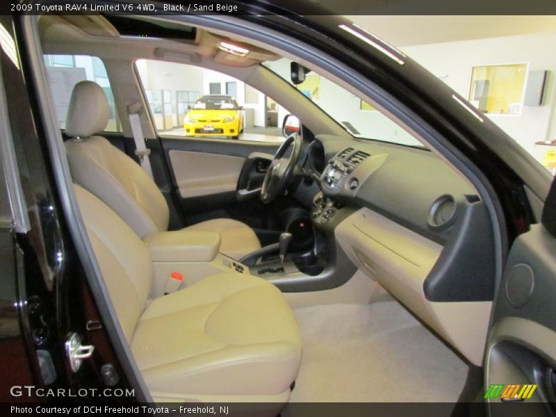 Black / Sand Beige 2009 Toyota RAV4 Limited V6 4WD